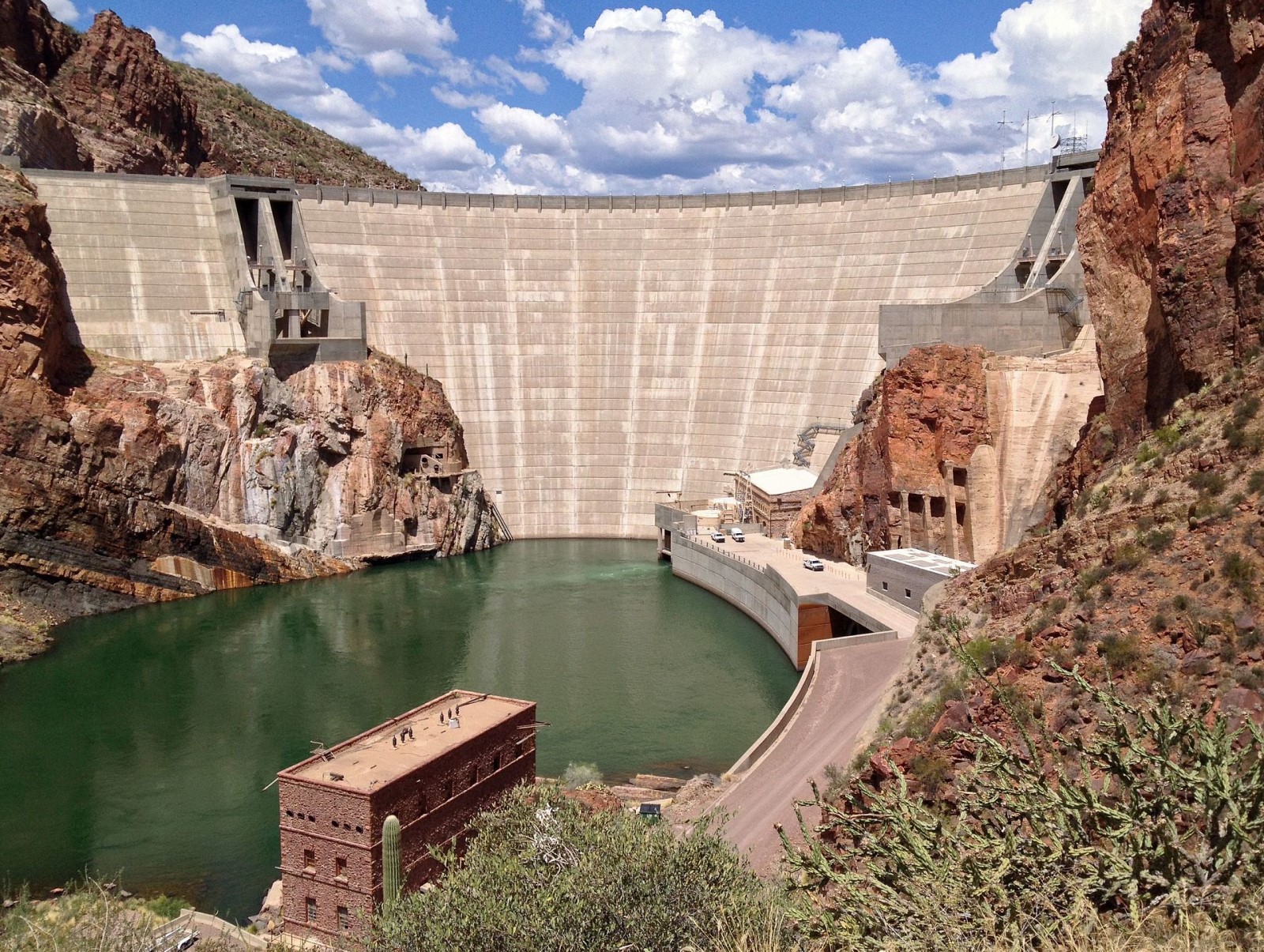 The dam at Salt River